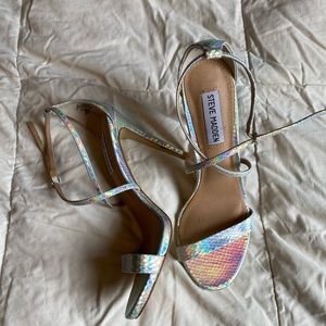 Holographic Steve Madden Heels